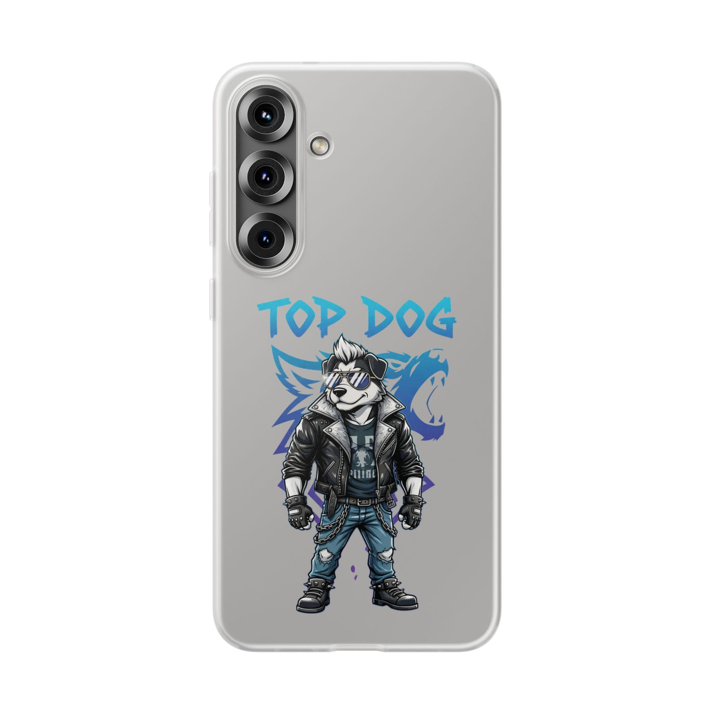 Top Dog Anime style Flexi Case for Dog Lovers