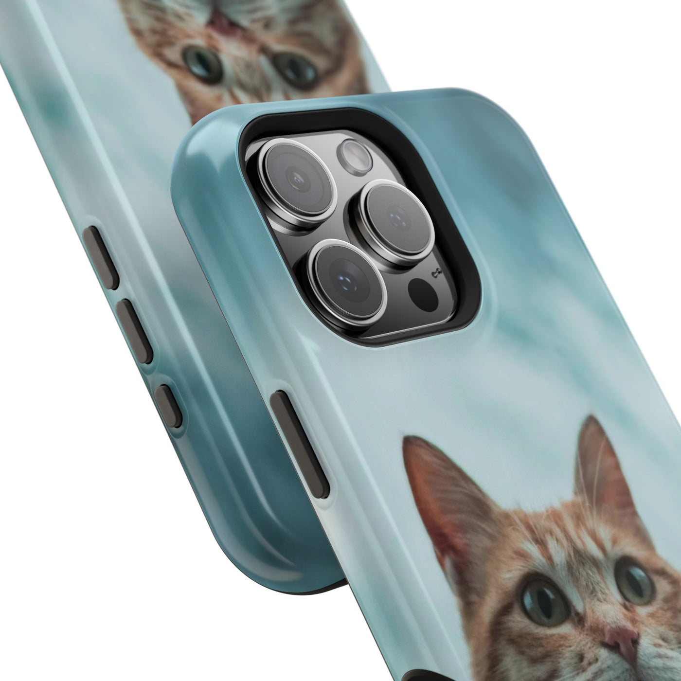 Cute Cat Magnetic Phone Case style 1 - Durable Pet Lover Gift, Impact-Resistant, Cat-Themed Accessories, Unique Pet Gifts, Birthday Gifts