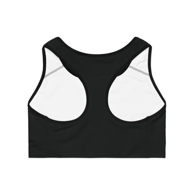 Where is my Coffee? Cute Cat Workout Crop Top Sports Bra