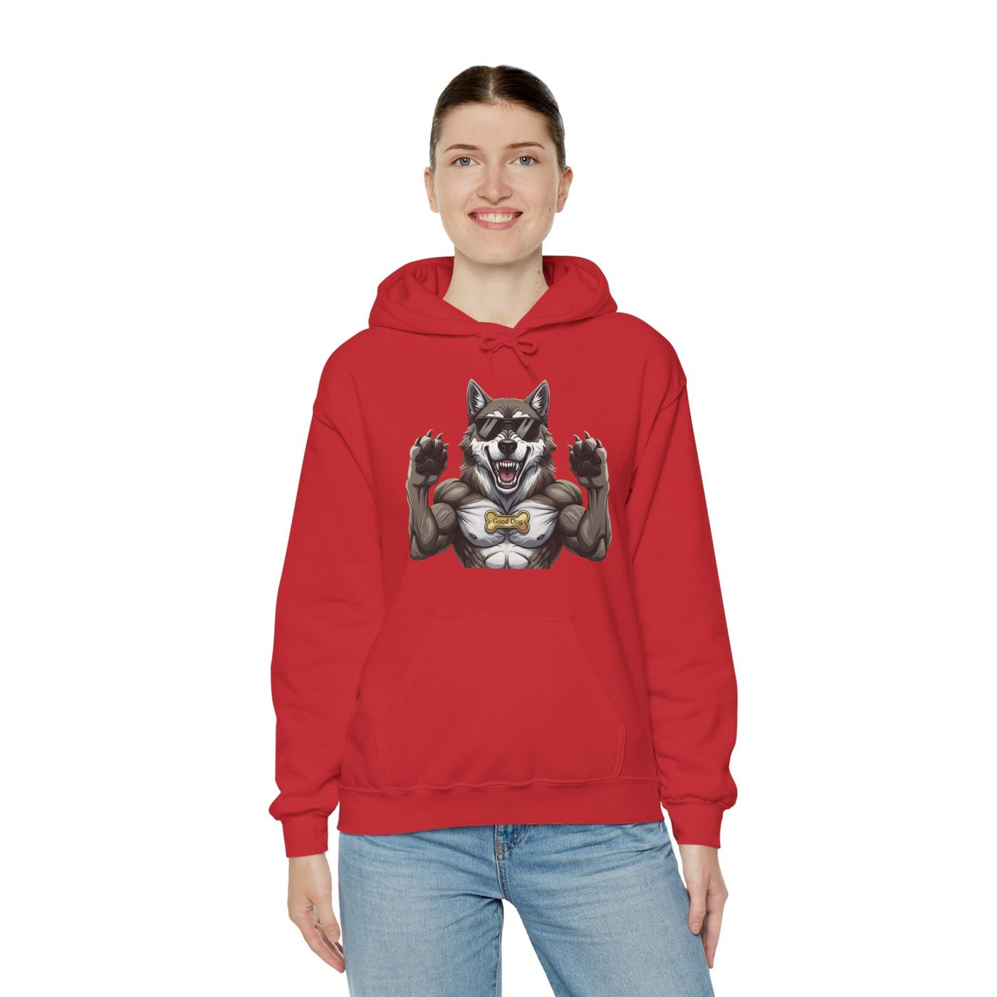 Good Dog style 2 Unisex Hoodie - Fun & Playful Design
