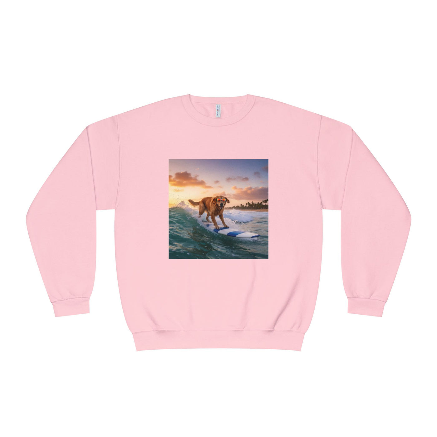 Surfing Dog style 1 Unisex NuBlend® Crewneck Sweatshirt