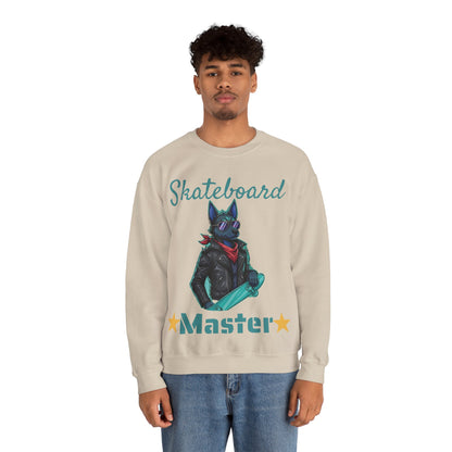 Cool Dog Unisex Heavy Blend Crewneck Sweatshirt style 4