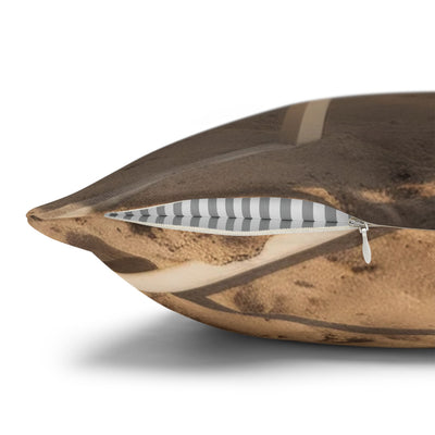 Relaxing Dog Beach Pillowcase - Cozy Spun Polyester Decorative Pillowcase for Dog Lovers