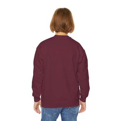 Cool Cat - Cozy Unisex Youth Crewneck Sweatshirt style 2