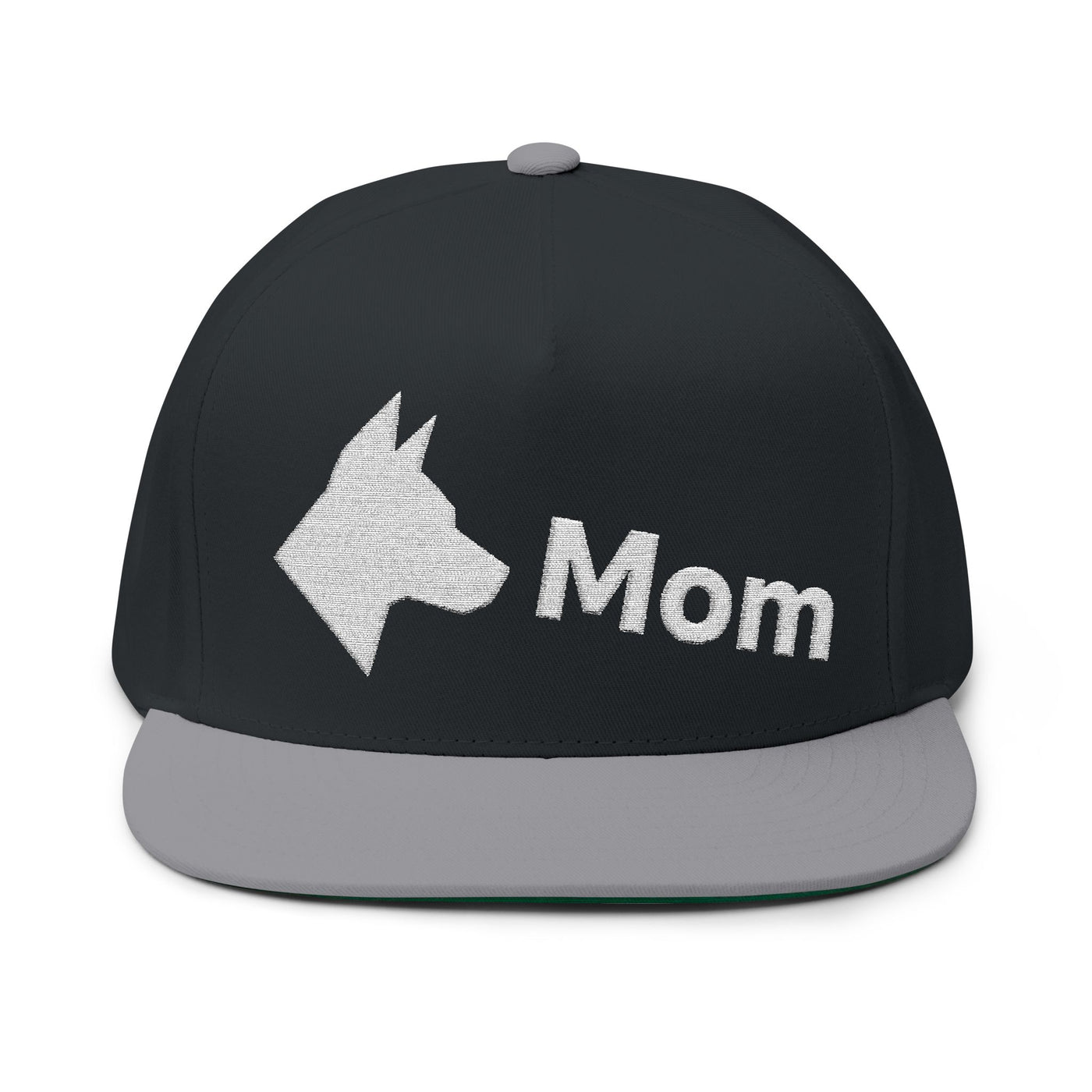 Dog Mom style 3 Flat Bill Cap | Stylish Pet Lover Hat | Perfect Gift for Dog Owners | Embroidered Dog Mom Cap | Fun Pet Accessories