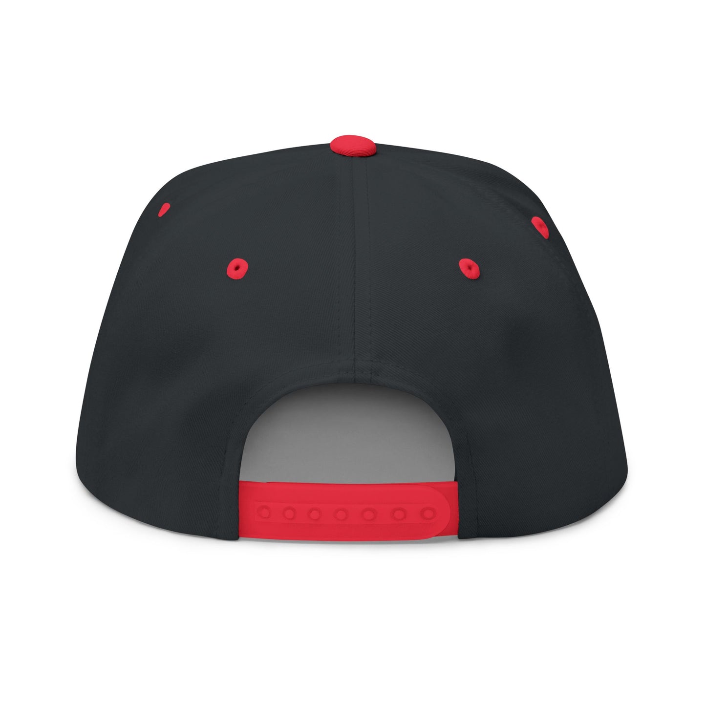 Stylish Embroidered Cat Mom Flat Bill Cap style 1