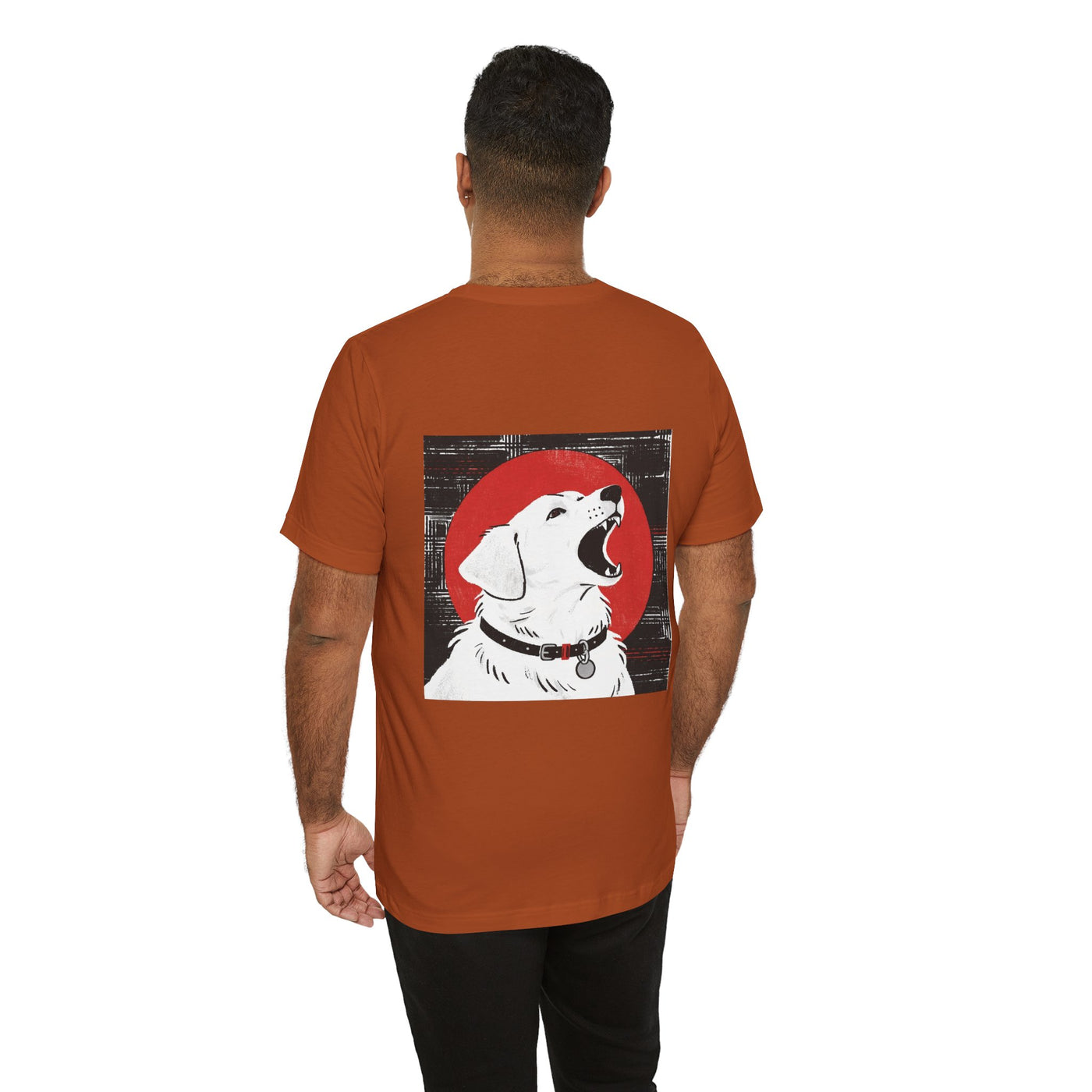 Dog Lover's Unisex Short Sleeve Tee Dog Head style | Pet Enthusiast Shirt, Gift for Dog Lovers, Animal Lovers Apparel, Casual Wear, Fun Dog Graphic T-Shirt