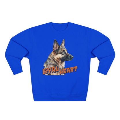 Loyal Heart Dog Lover Unisex Crewneck Sweatshirt style 2