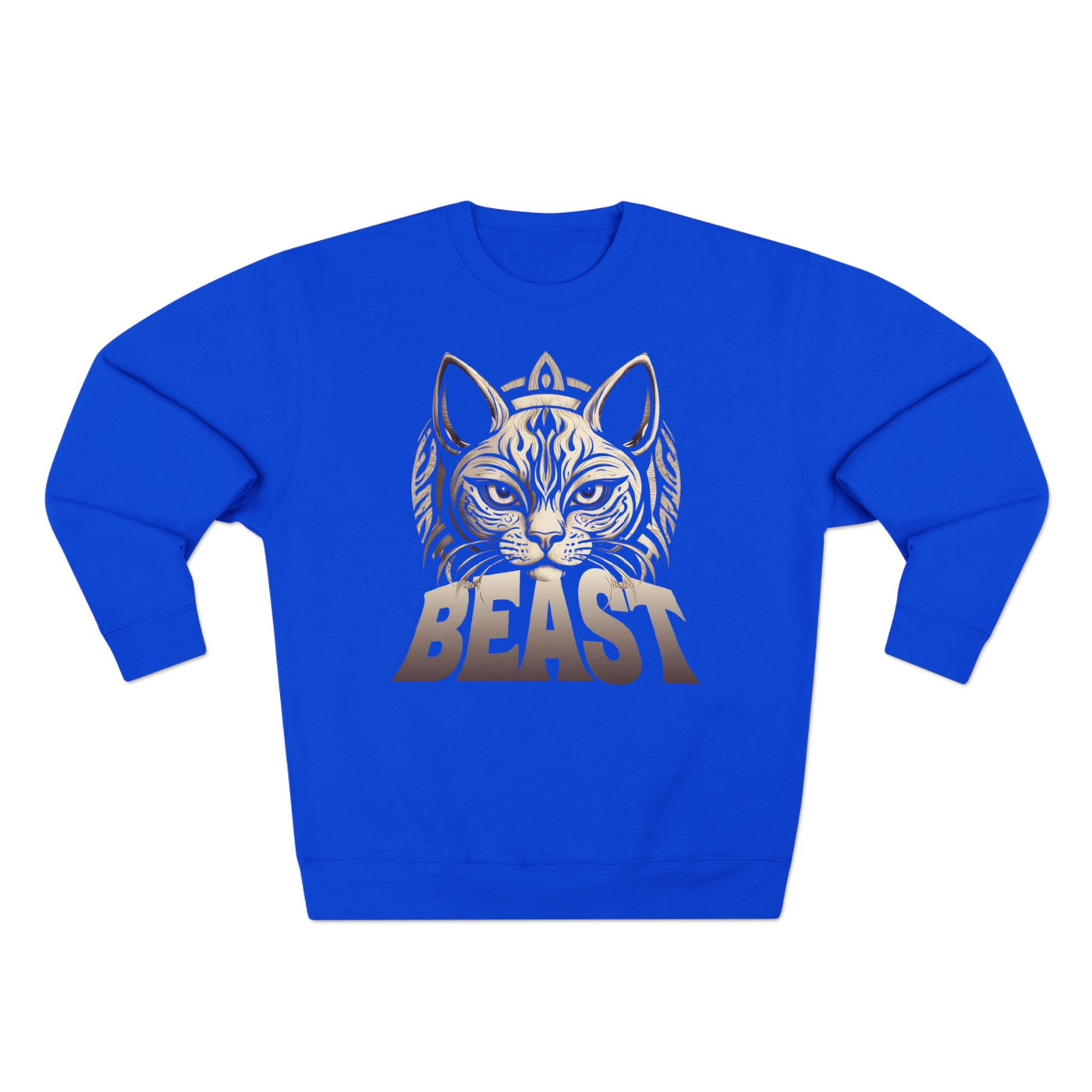 "Beast" Cat Lover style 3 Unisex Crewneck Sweatshirt