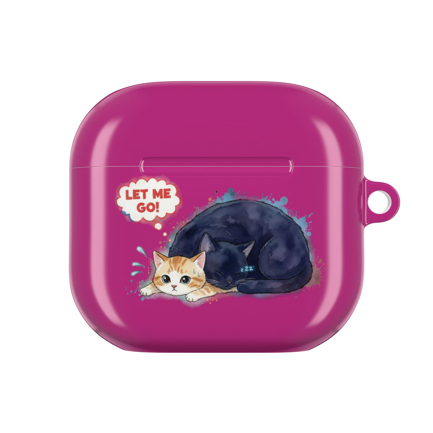 “Let Me Go!” style 4 Cute Cats AirPods Gen 4 Case