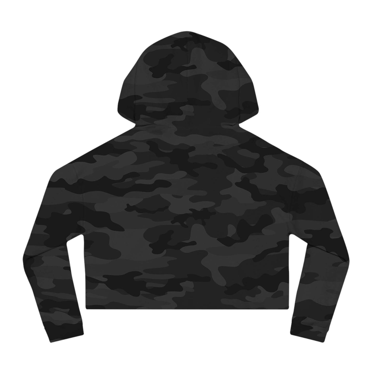 Full Time Cat Lovers - Cat Graphic Women Cropped Hoodie