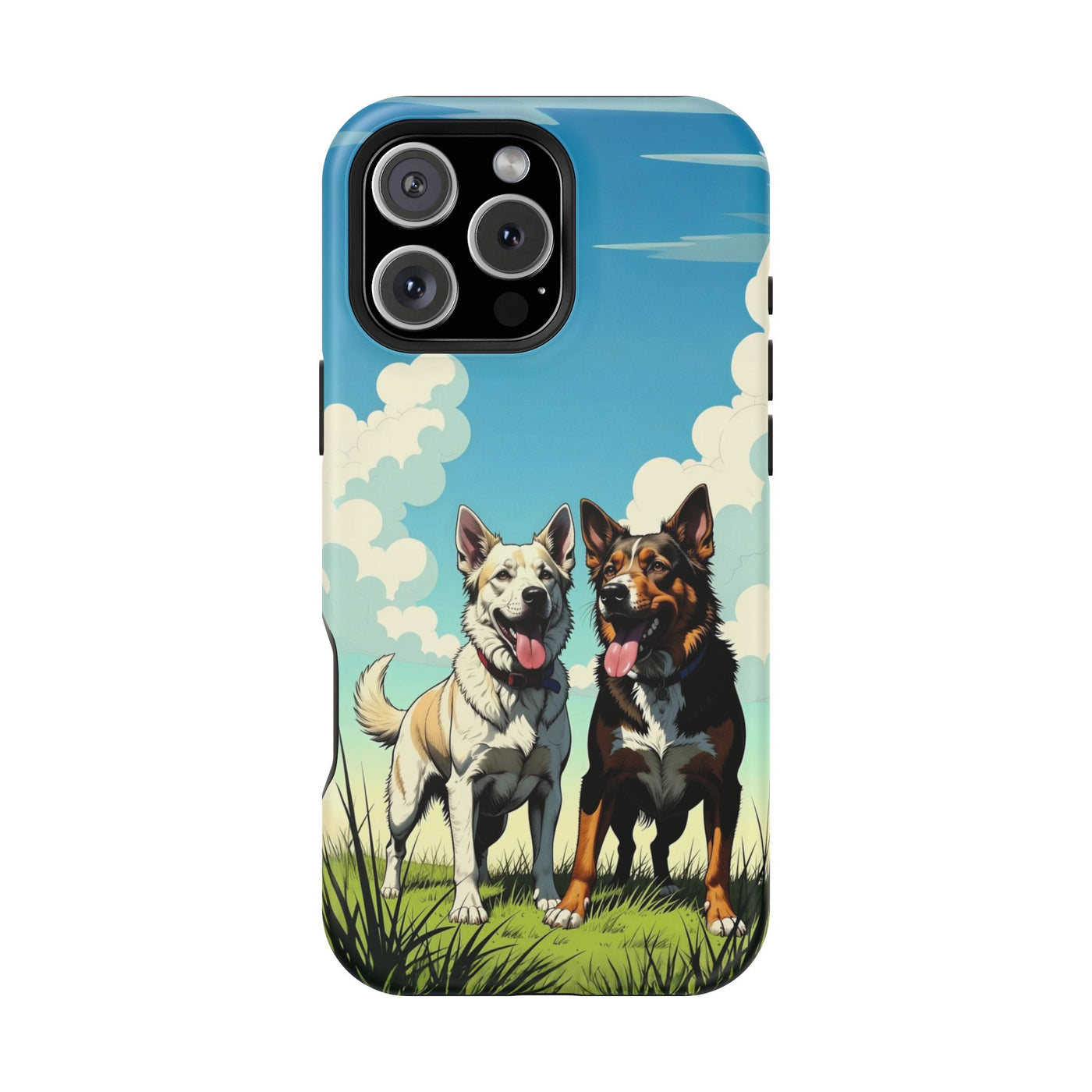 Dog Lovers' Magnetic Impact-Resistant Phone Case comic style 1, Cute Dog Design, Pet Owner Gift, Animal Lover Accessory, Birthday Gift for Dog Lovers