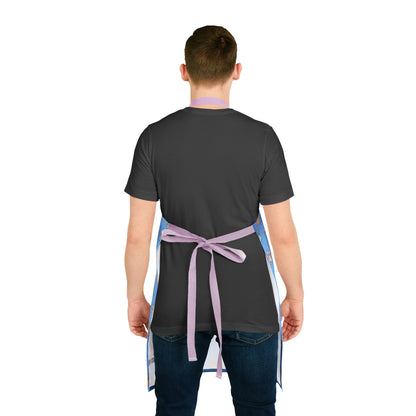 Cute Dog Paw Print 5-Color Straps Kitchen Apron