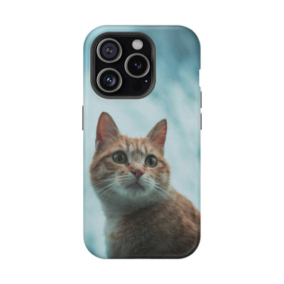 Cute Cat Magnetic Phone Case style 1 - Durable Pet Lover Gift, Impact-Resistant, Cat-Themed Accessories, Unique Pet Gifts, Birthday Gifts