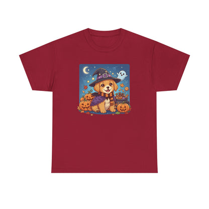Halloween cute puppy anime style 2 Unisex Tee - Cute Dog T-Shirt for Pet Lovers, Dog Owners, Sports Enthusiasts, Gifts for Animal Lovers, Casual Everyday Wear