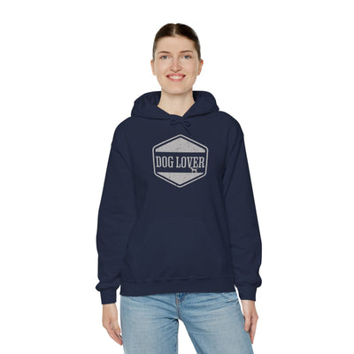 Dog Lover plus Slogan on Back Unisex Pullover Hoodie