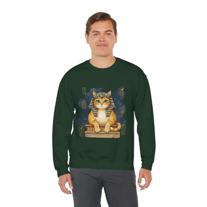 Watercolor Cat painting Unisex Crewneck Sweatshirt style 4