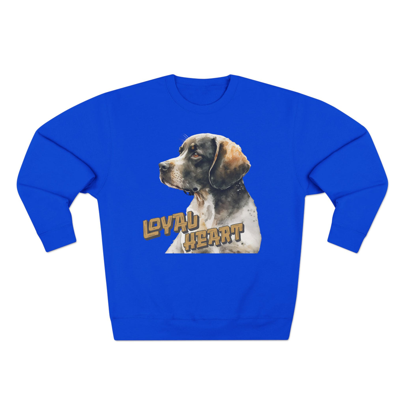 "Loyal Heart" Dog Lover style 4 Unisex Crewneck Sweatshirt