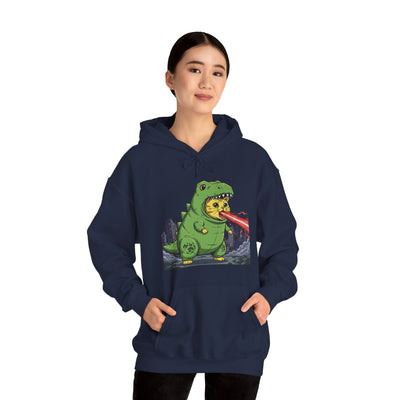 Cat cosplay Godzilla style 4 Unisex Hoodie - Fun & Playful Design