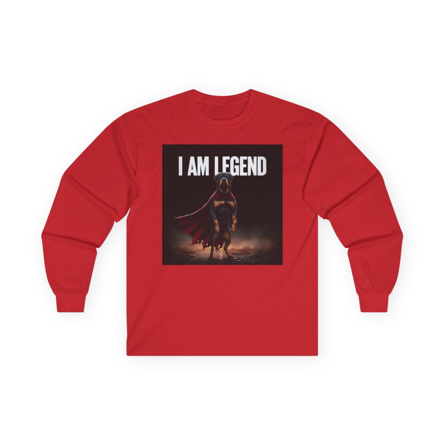 I Am Legend Dog Graphic Unisex Ultra Cotton Long Sleeve