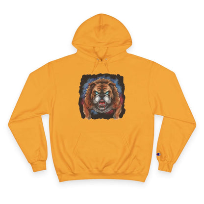 Angry Dog Men and Women Champion Hoodie style 4