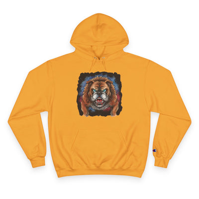 Angry Dog style 4 Men and Women Champion Hoodie
