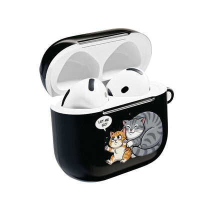 Let Me Go - Cute Cats AirPods Gen 4 Case style 1