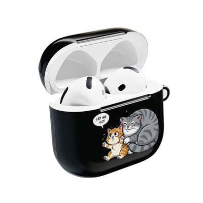“Let Me Go!” style 1 Cute Cats AirPods Gen 4 Case