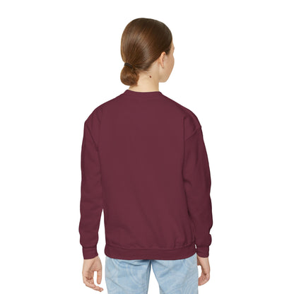Cool Cat - Cozy Unisex Youth Crewneck Sweatshirt style 2