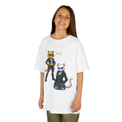 Cool Cat Girls Unisex Kids Heavy Cotton™ Tee