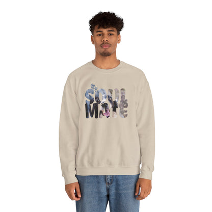 Dog My Soulmate Unisex Crewneck Sweatshirt