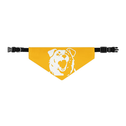 Dog Head Bandana Collar Cats and Dogs Accessory Yellow