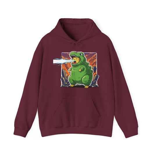 Cat cosplay Godzilla Funny Design Unisex Hoodie style 3