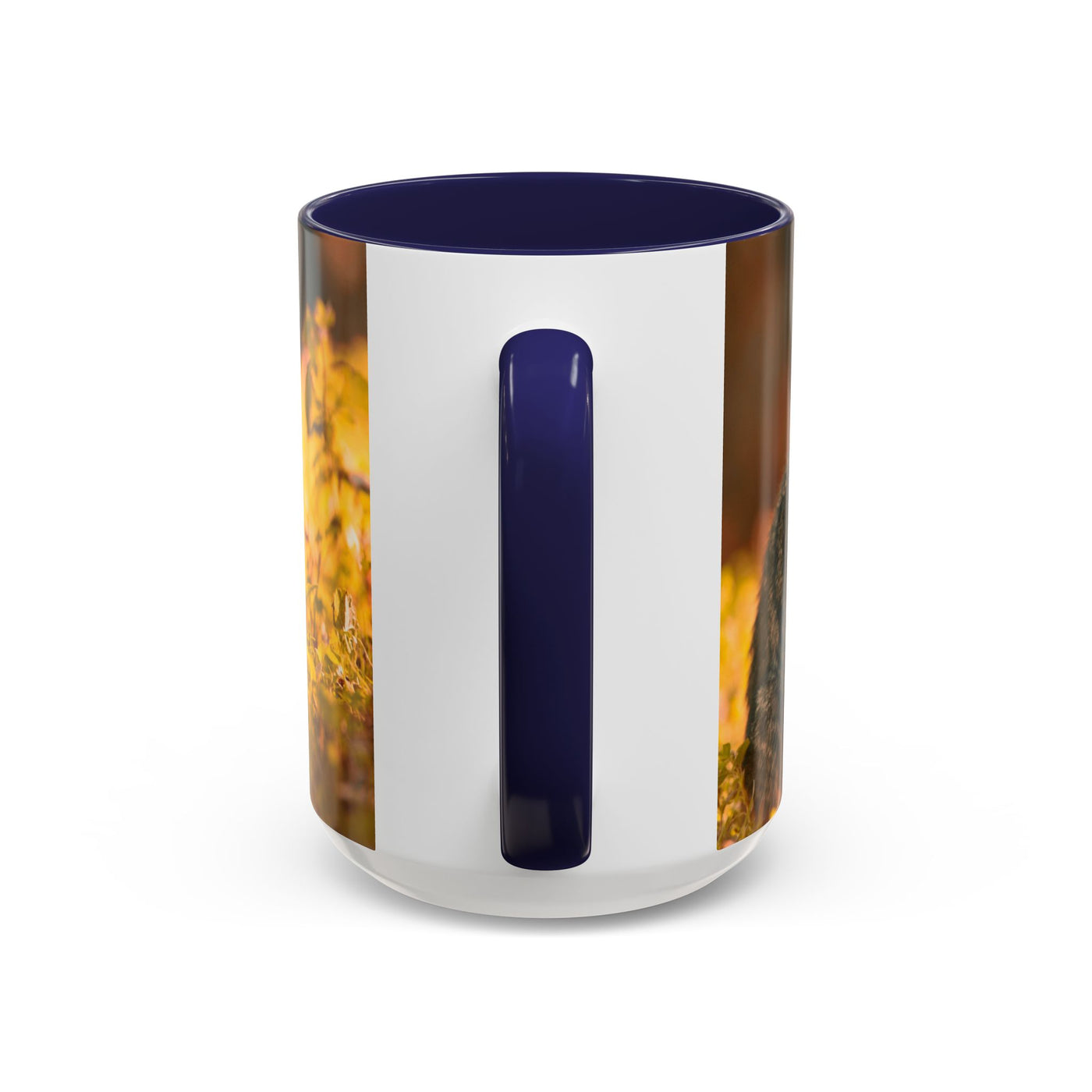 Golden Autumn Cat Coffee Mug - Cute Cat Mug, Nature Lover Gift, Cozy Kitchen Decor, Fall Drinkware, Cat Lover Gift