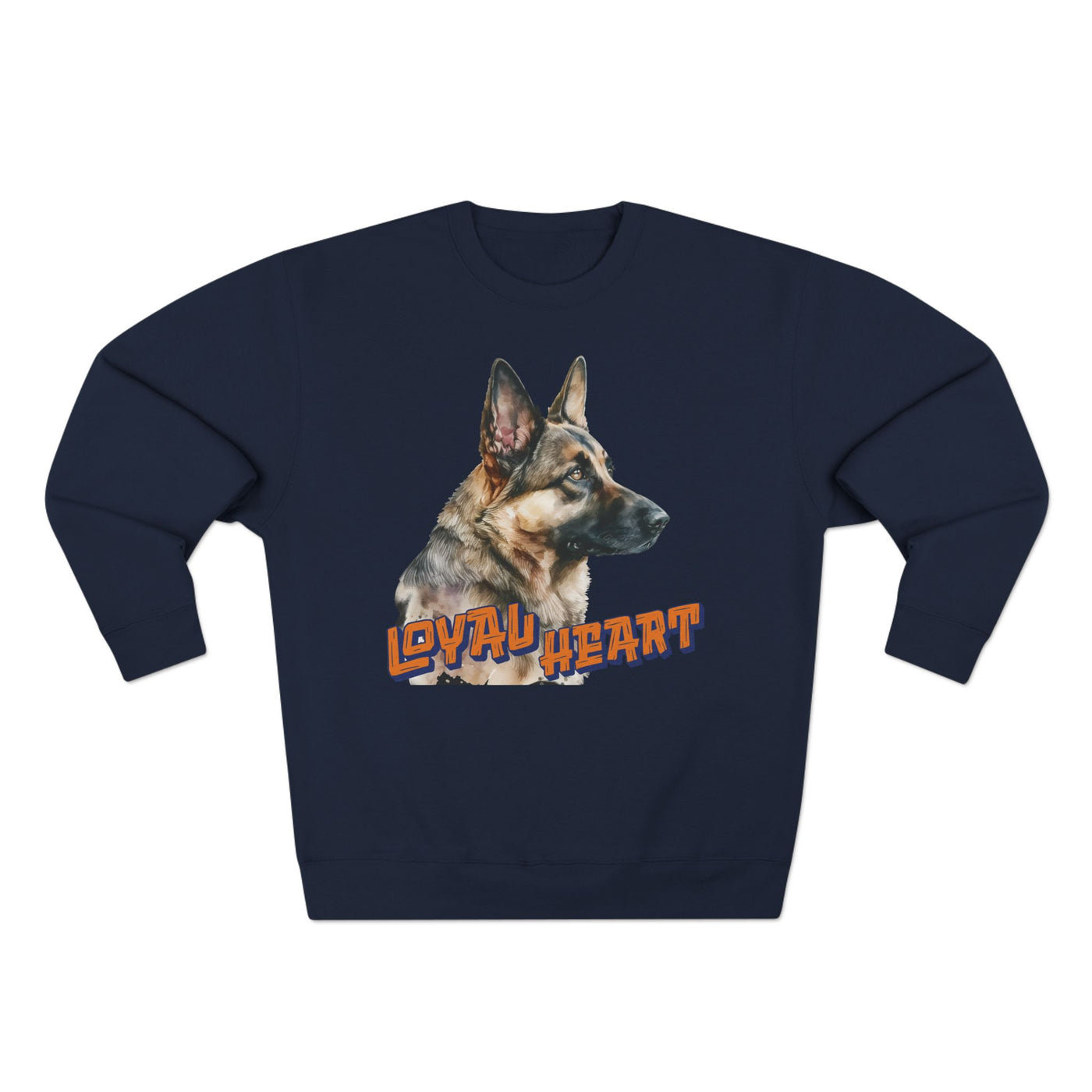 "Loyal Heart" Dog Lover style 2 Unisex Crewneck Sweatshirt