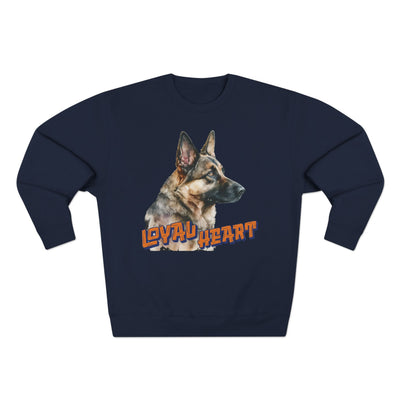 "Loyal Heart" Dog Lover style 2 Unisex Crewneck Sweatshirt