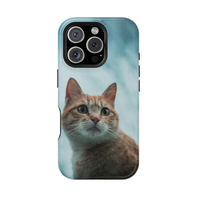 Cute Cat Magnetic Phone Case style 1 - Durable Pet Lover Gift, Impact-Resistant, Cat-Themed Accessories, Unique Pet Gifts, Birthday Gifts