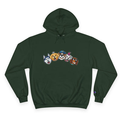 Playful Pooch Champion Unisex Hoodie | Cozy Dog Lover Pullover, Pet Themed Gift, Cute Animal Apparel, Perfect for Dog Days