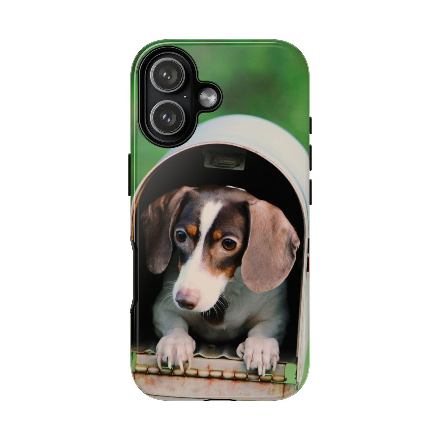 Puppy in mailbox - Tough Phone Case for Apple iPhone & Samsung Galaxy, Cute Pet Accessories, Gift for Cat Lovers