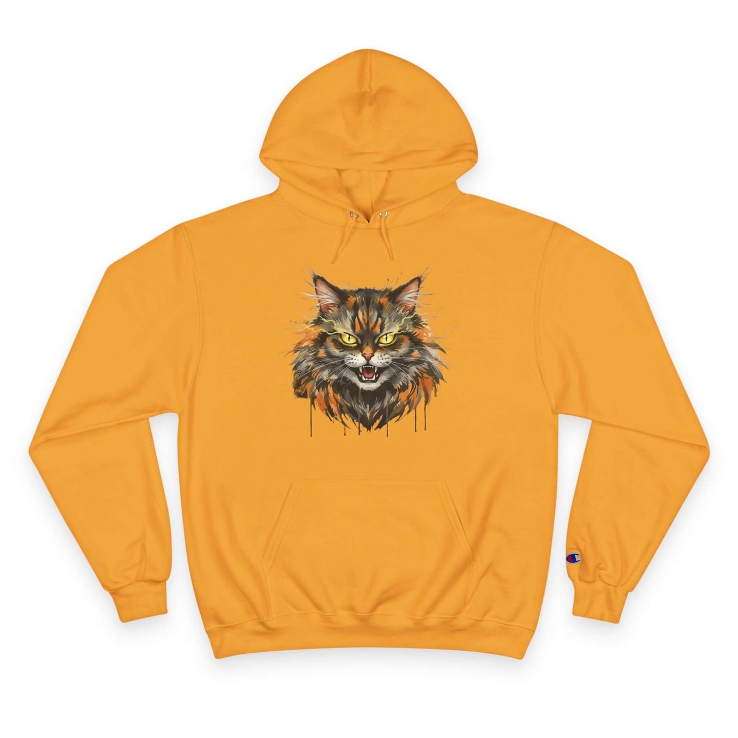 Mad Cat Men and Women Champion Hoodie style 1