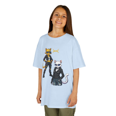 Cool Cat Girls Unisex Kids Heavy Cotton™ Tee
