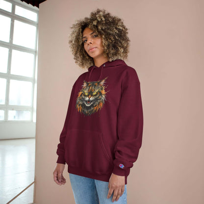 Mad Cat Men and Women Champion Hoodie style 1
