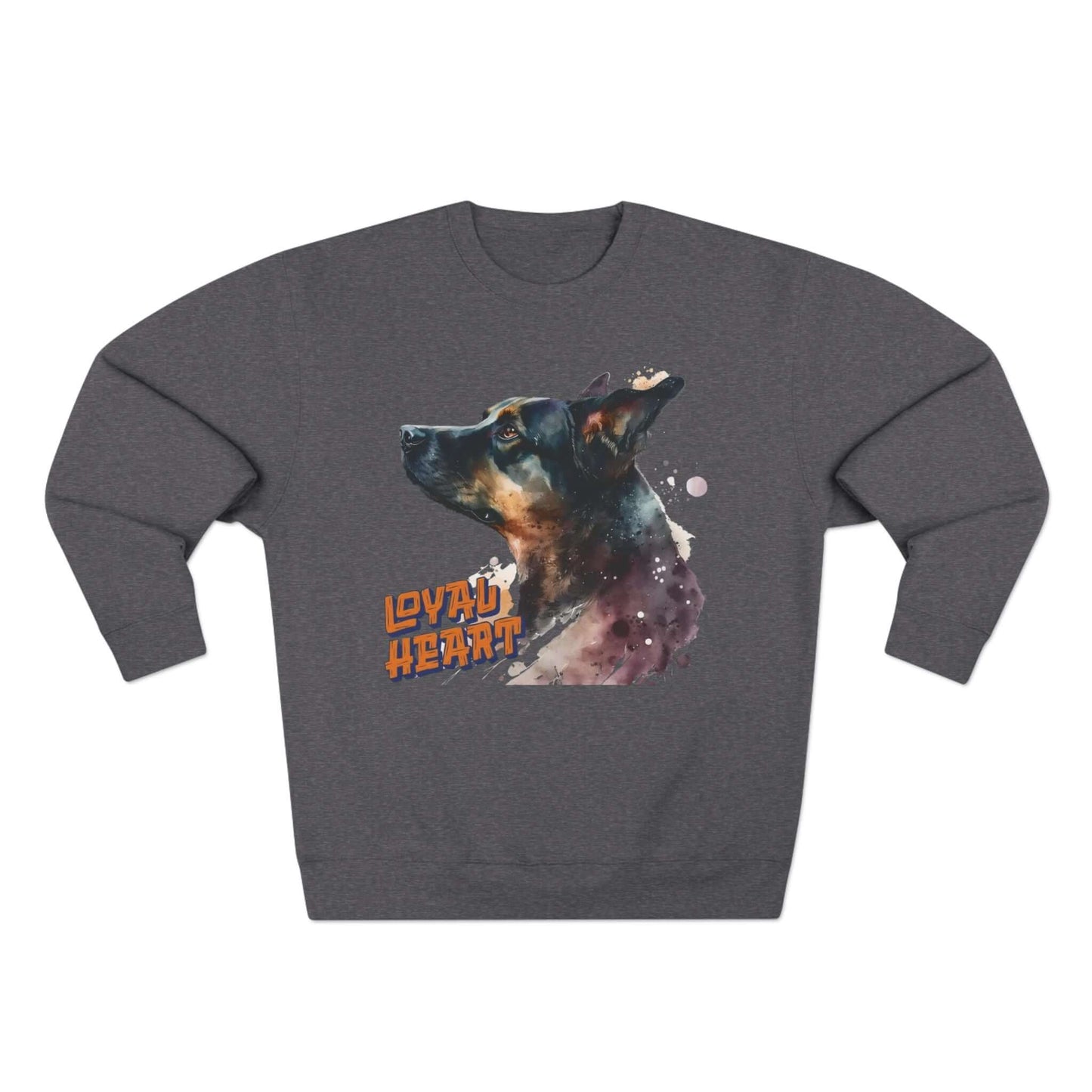 Loyal Heart Dog Lover Unisex Crewneck Sweatshirt style 1