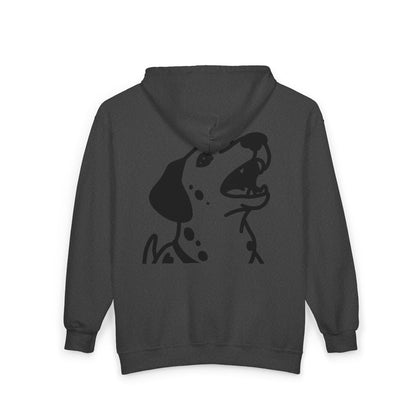 Dog Lover style 2 Unisex Full Zip Hoodie - Cozy, Customizable Sweatshirt Perfect for Gifting, Casual Wear, Fall/Winter Essentials, Lounge