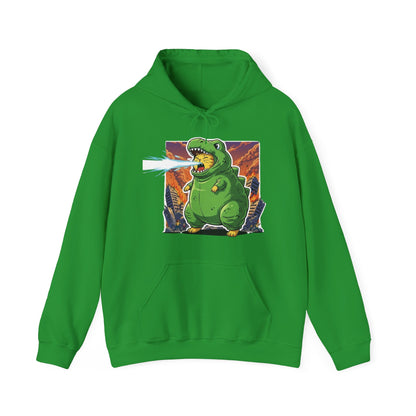 Cat cosplay Godzilla Funny Design Unisex Hoodie style 3
