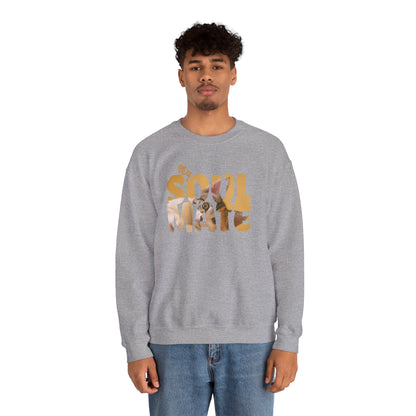 Cat My Soulmate Unisex Crewneck Sweatshirt
