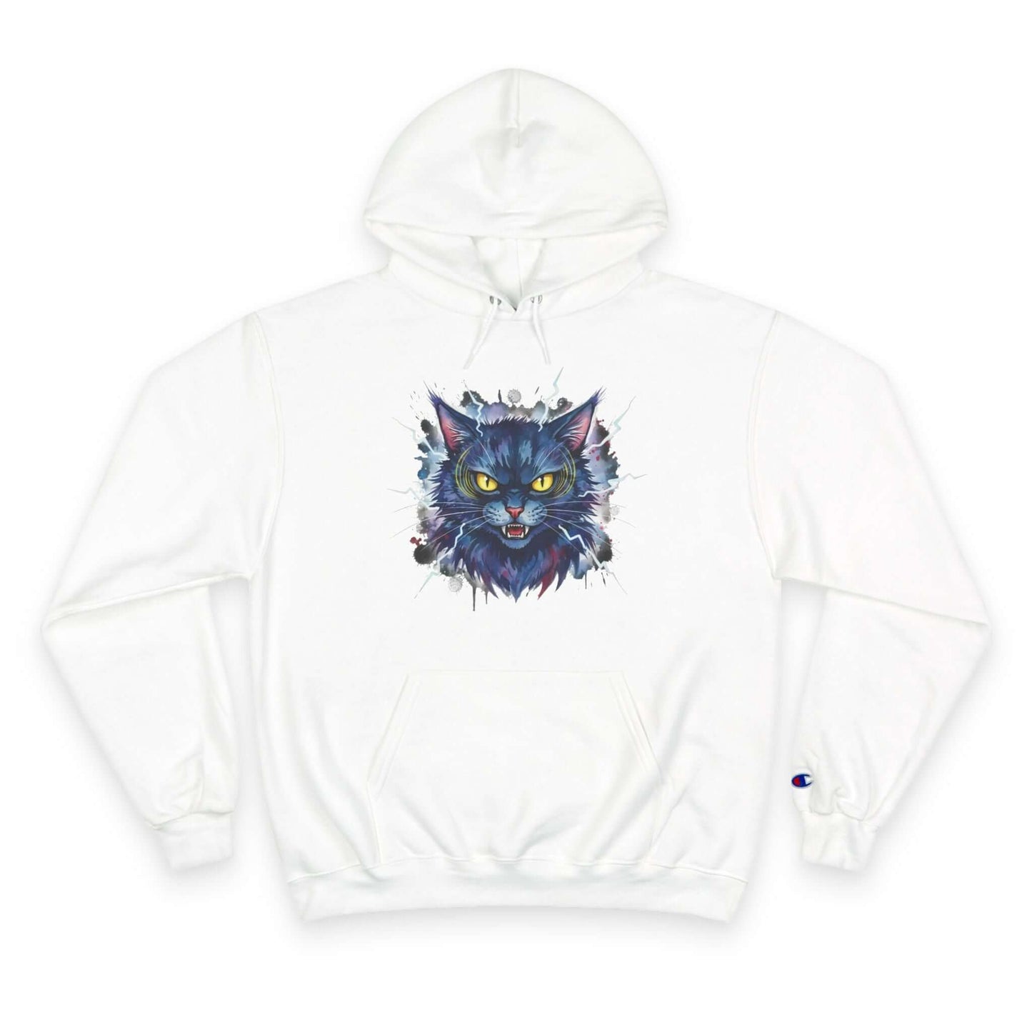 Mad Cat Men and Women Champion Hoodie style 4