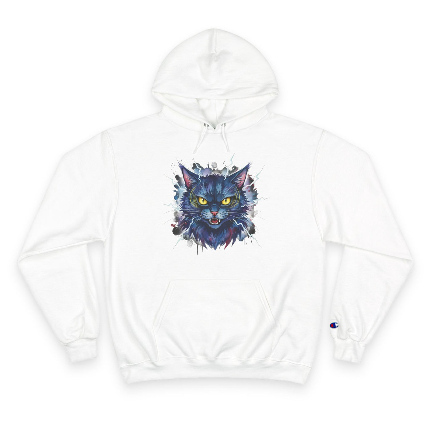 Mad Cat style 4 Men and Women Champion Hoodie