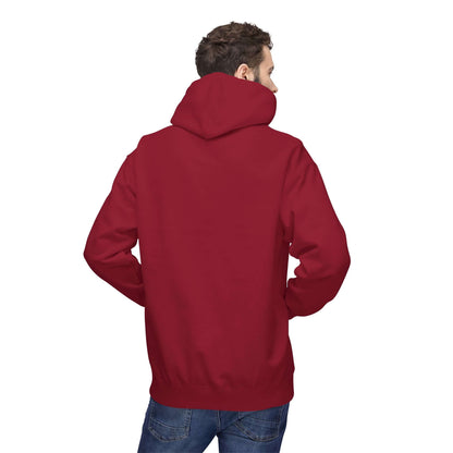 Kitten hiding in Christmas stocking Unisex Fleece Hoodie style 3