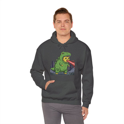 Cat cosplay Godzilla Funny Design Unisex Hoodie style 4